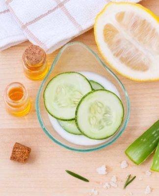 Healthy and beautiful skin