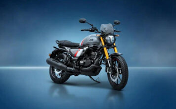 TVS Ronin showcased at Bharat Mobility Expo 2025