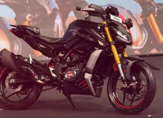 TVS Apache RTR 310 Black Diamond: