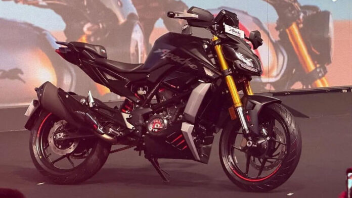 TVS Apache RTR 310 Black Diamond Edition