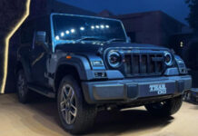 The new Mahindra Thar