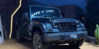 The new Mahindra Thar