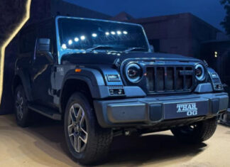 The new Mahindra Thar